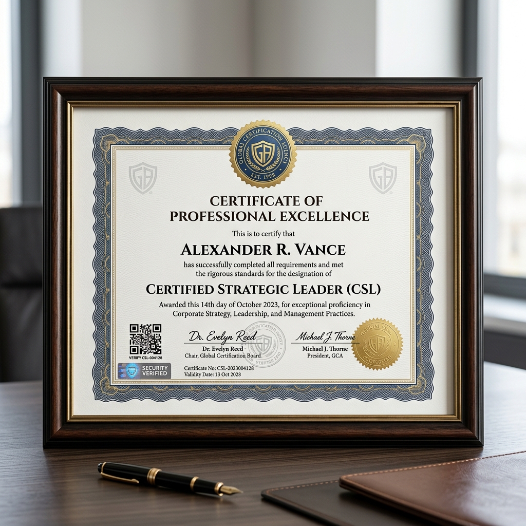 Quality Certification